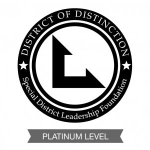 2022 District of Distinction Platinum Level logo