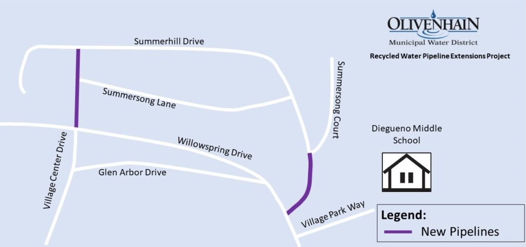 map of summerhill drive area